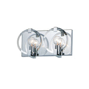 Maxim - 21292CLPC - Two Light Wall Sconce - Looking Glass - Polished Chrome