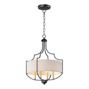 Maxim - 25284WLBZAB - Four Light Chandelier - Savant - Bronze / Antique Brass