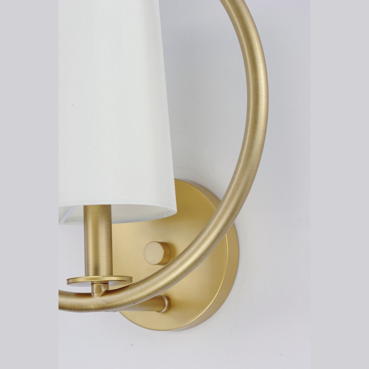 Maxim - 25291OFNAB - One Light Semi-Flush Mount - Meridian - Natural Aged Brass