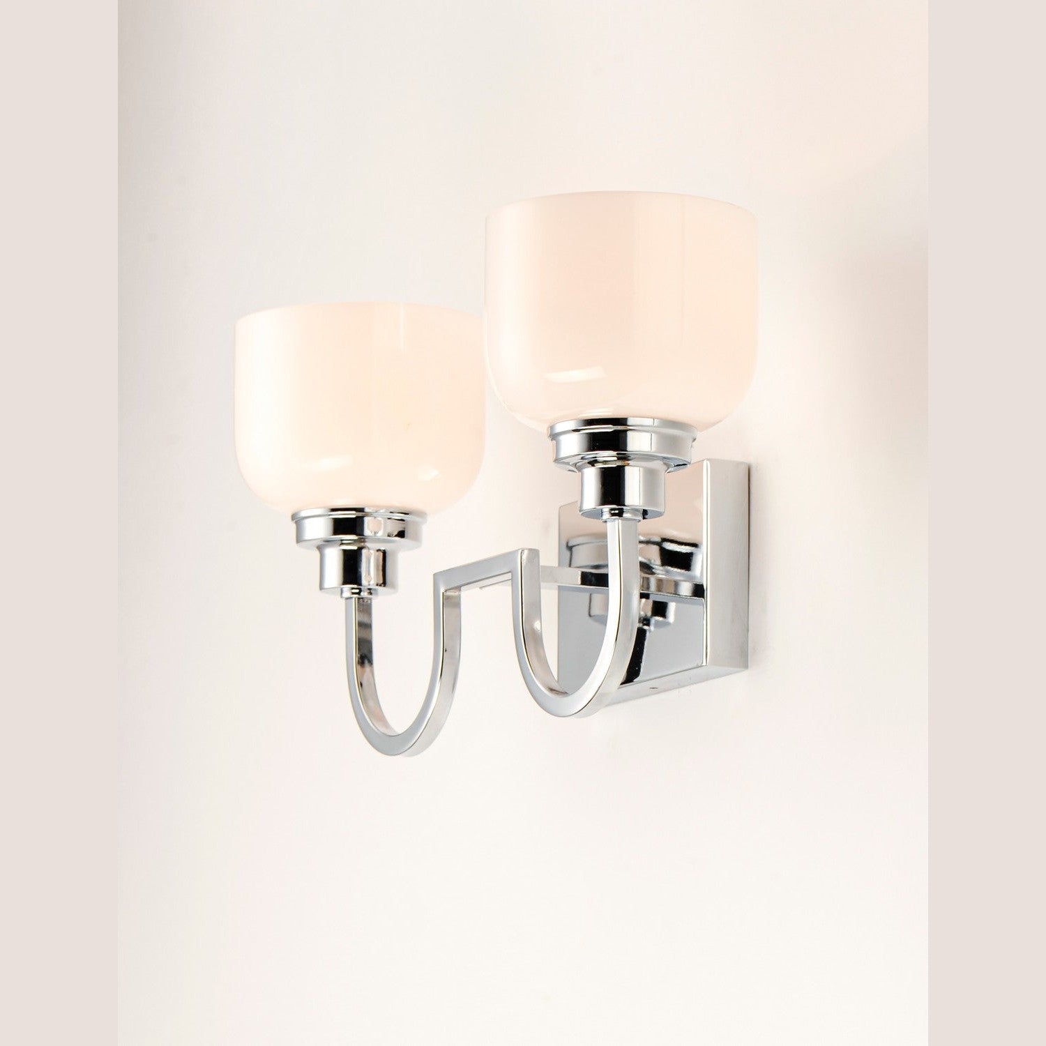 Maxim - 26062WTPC - Two Light Bath Vanity - Swale - Polished Chrome