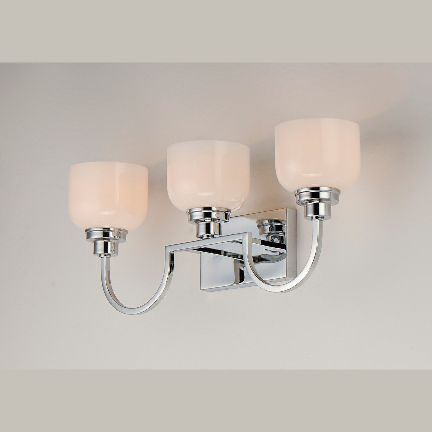 Maxim - 26063WTPC - Three Light Bath Vanity - Swale - Polished Chrome