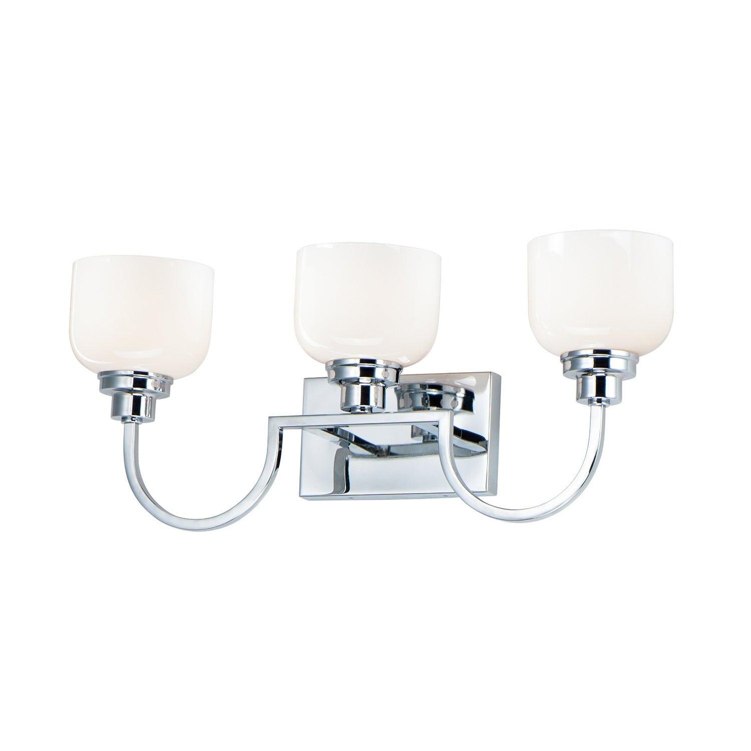 Maxim - 26063WTPC - Three Light Bath Vanity - Swale - Polished Chrome