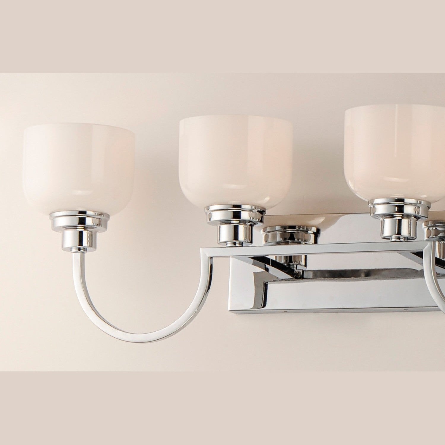 Maxim - 26064WTPC - Four Light Bath Vanity - Swale - Polished Chrome