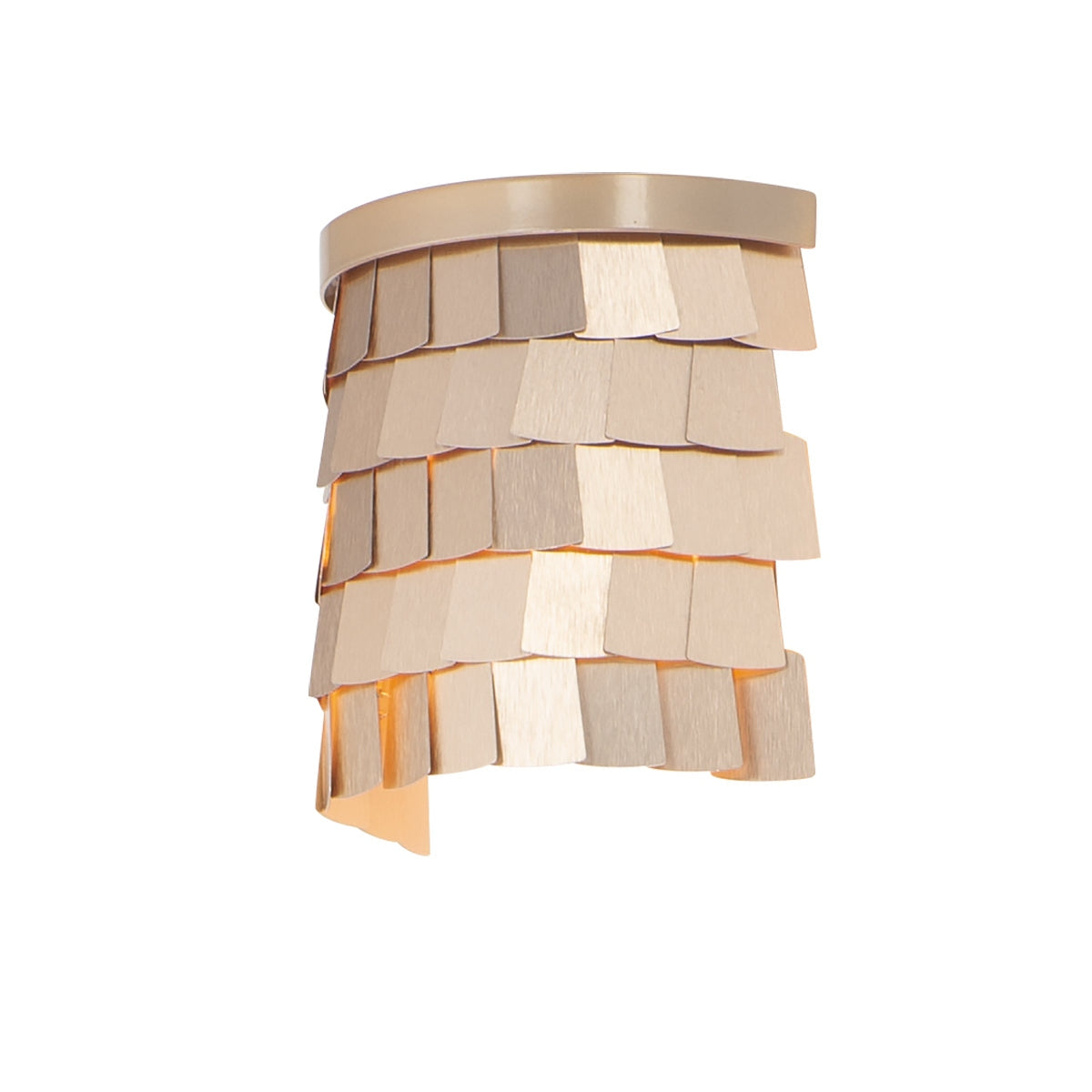 Maxim - 26362CHPGLD - Two Light Wall Sconce - Glamour - Champagne / Gold
