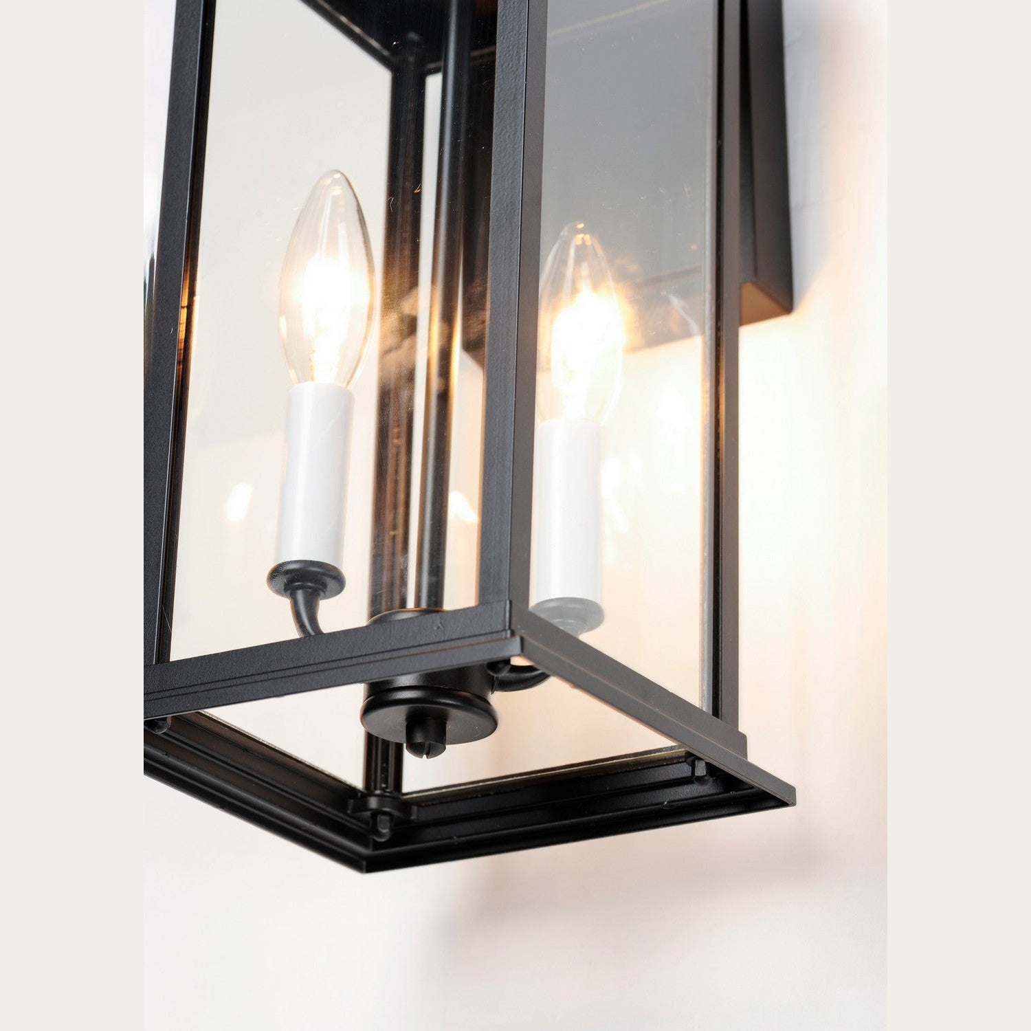 Maxim - 30023CLBK - Two Light Outdoor Wall Lantern - Vicksburg - Black