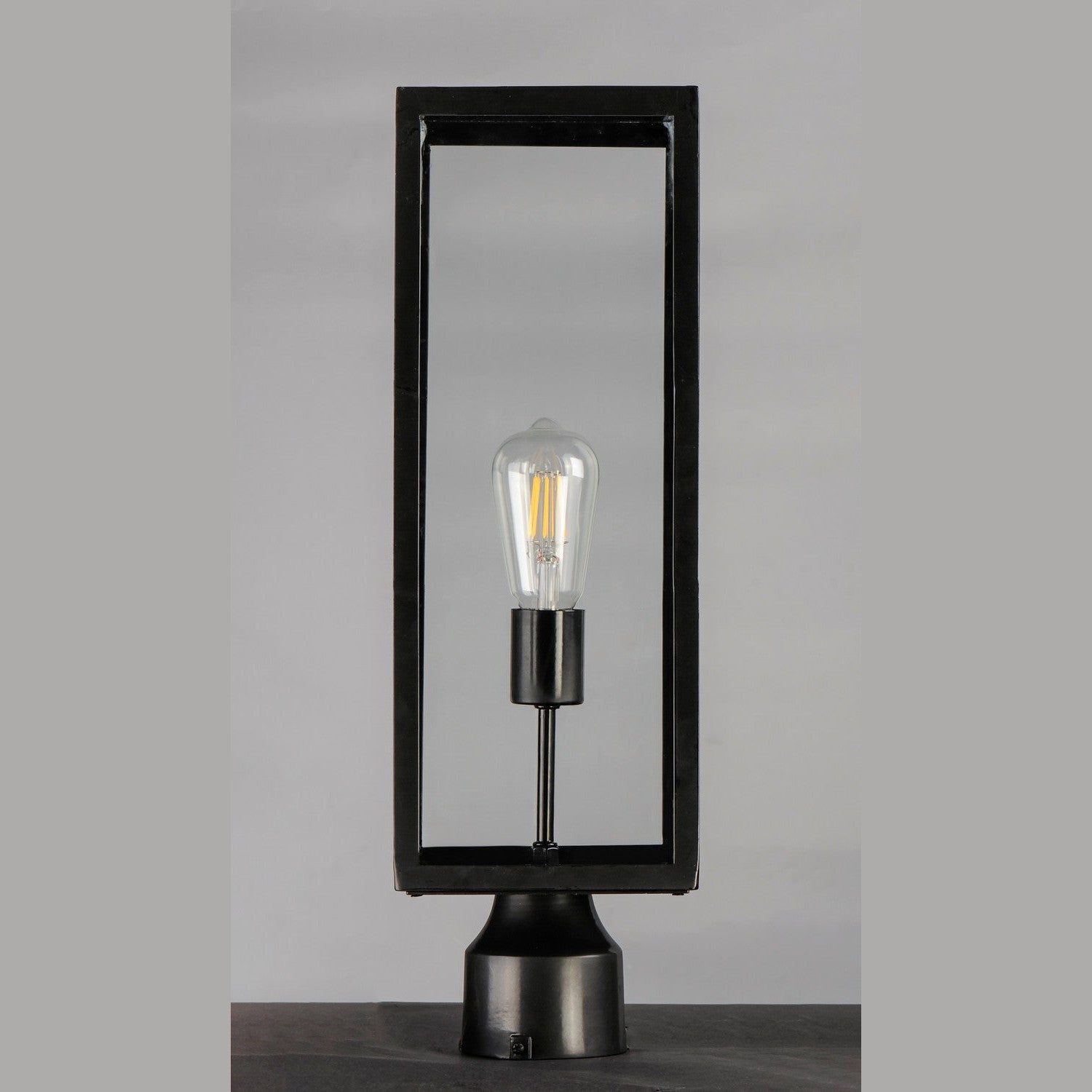 Maxim - 30090CLDBZ - One Light Outdoor Pole/Post Lantern - Catalina - Dark Bronze