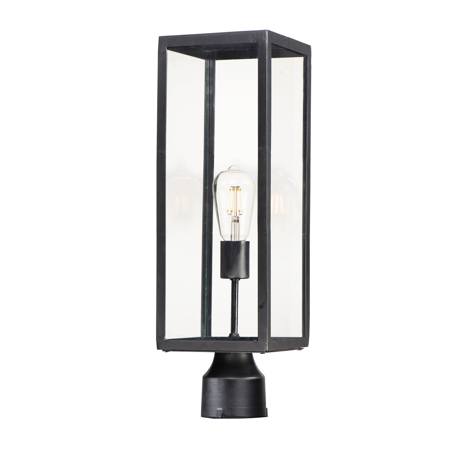 Maxim - 30090CLDBZ - One Light Outdoor Pole/Post Lantern - Catalina - Dark Bronze