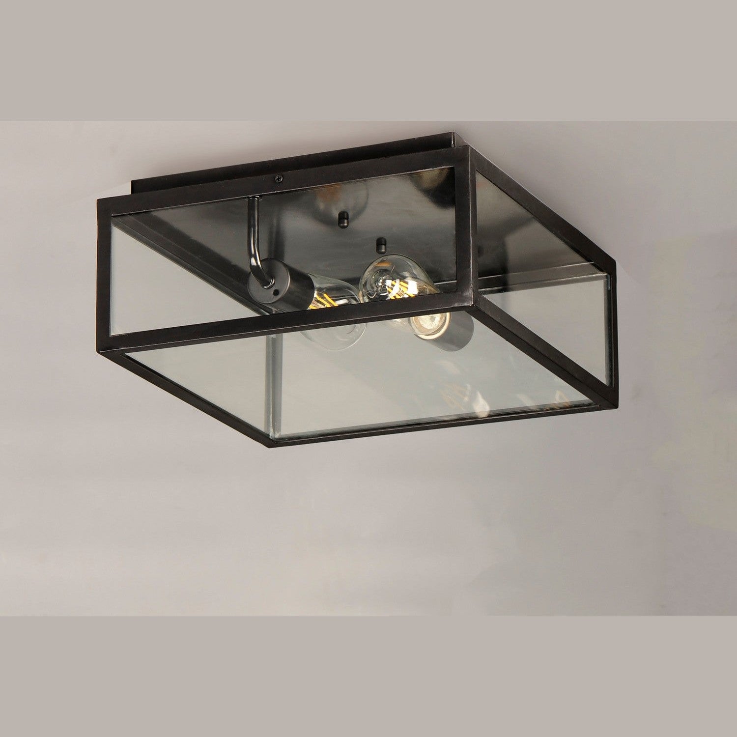 Maxim - 30098CLDBZ - Two Light Outdoor Ceiling Mount - Catalina - Dark Bronze