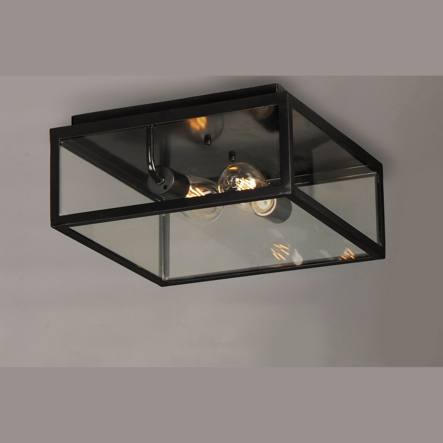 Maxim - 30098CLDBZ - Two Light Outdoor Ceiling Mount - Catalina - Dark Bronze
