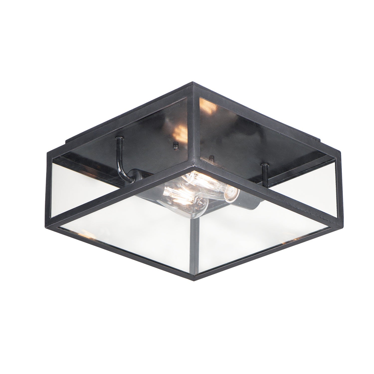 Maxim - 30098CLDBZ - Two Light Outdoor Ceiling Mount - Catalina - Dark Bronze