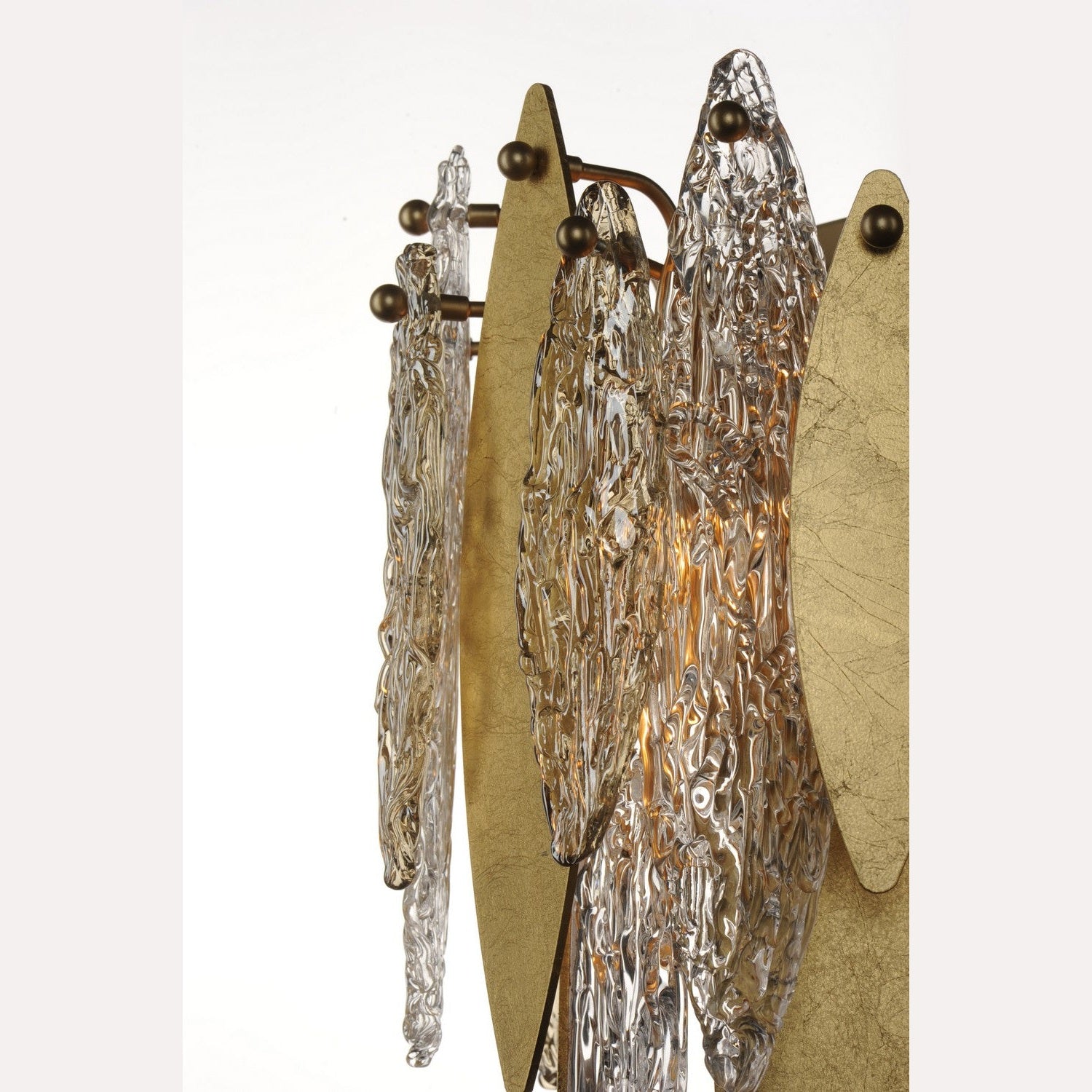 Maxim - 32322CLCMPGL - Three Light Wall Sconce - Majestic - Gold Leaf