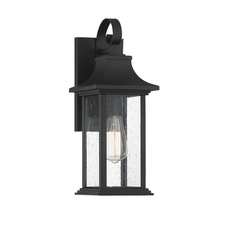 Savoy House - 5-450-BK - One Light Wall Sconce - Hancock - Matte Black