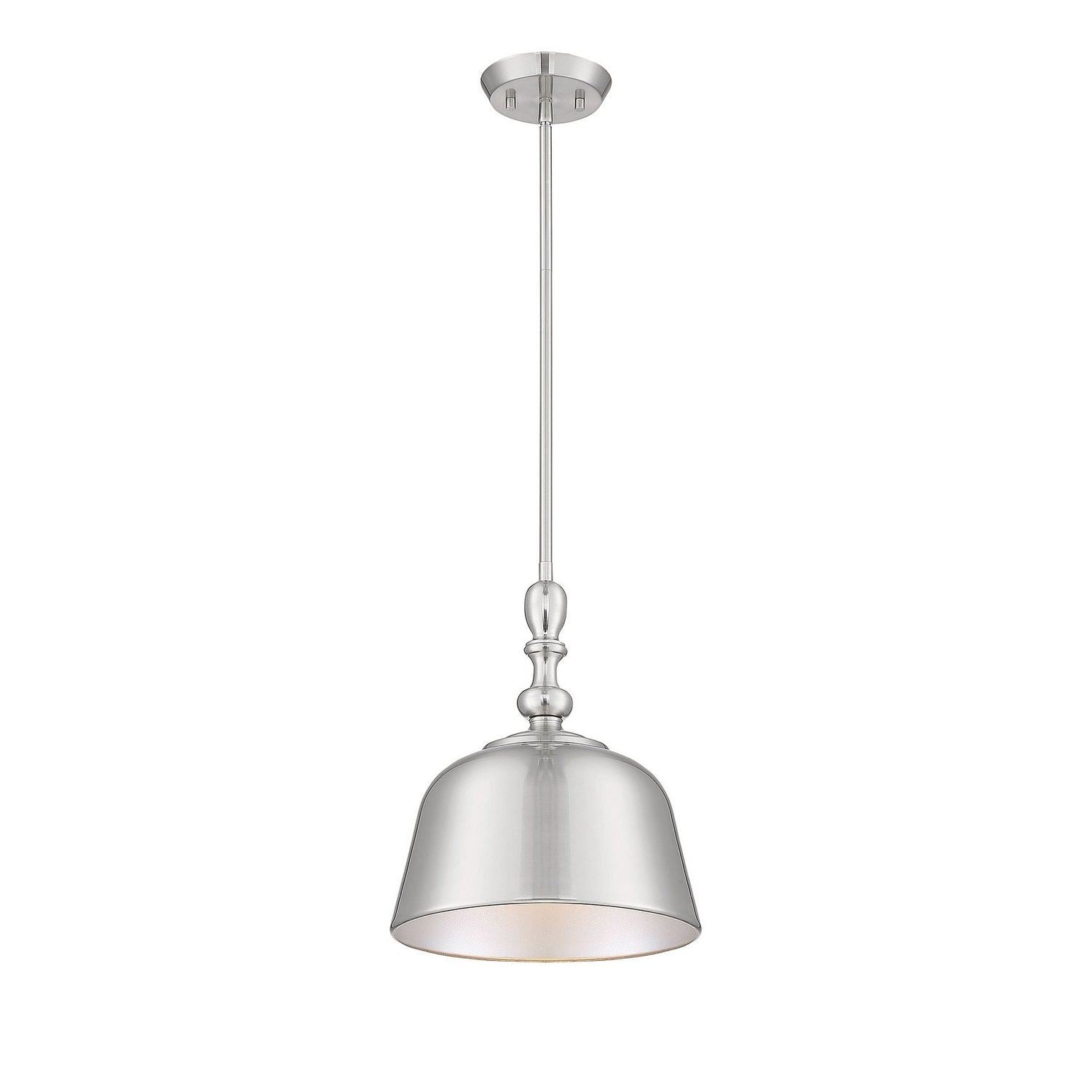 Savoy House - 7-3751-1-SN - One Light Pendant - Berg - Satin Nickel