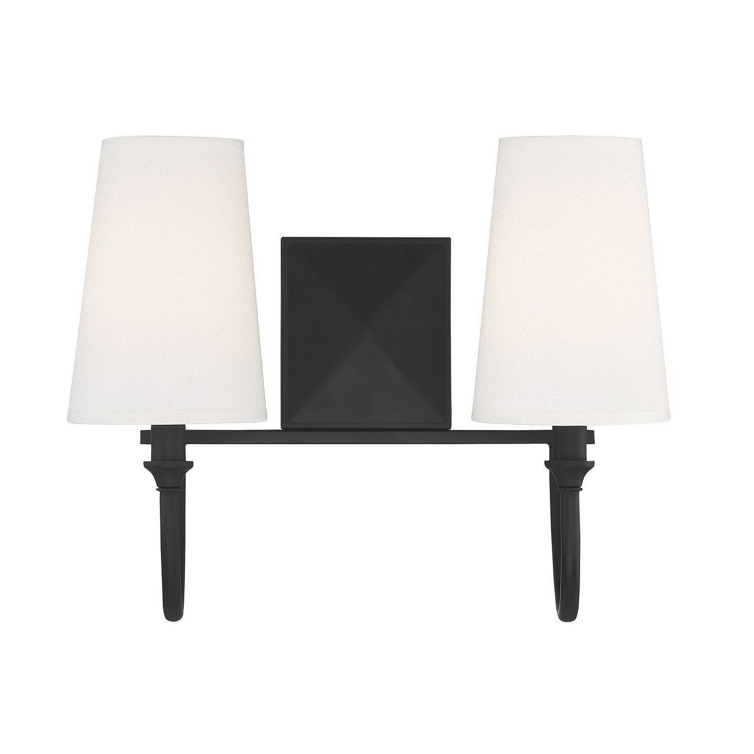 Savoy House - 8-2542-2-89 - Two Light Bath Bar - Cameron - Matte Black
