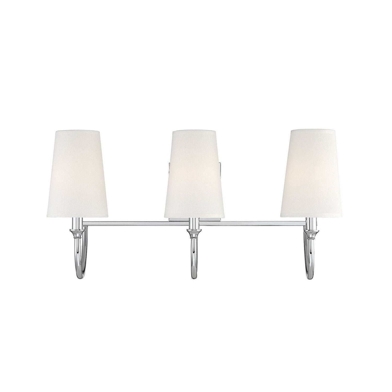 Savoy House - 8-2542-3-109 - Three Light Bath Bar - Cameron - Polished Nickel