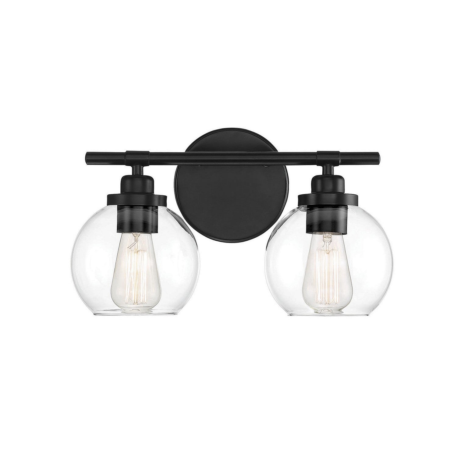 Savoy House - 8-4050-2-BK - Two Light Bath Bar - Carson - Matte Black