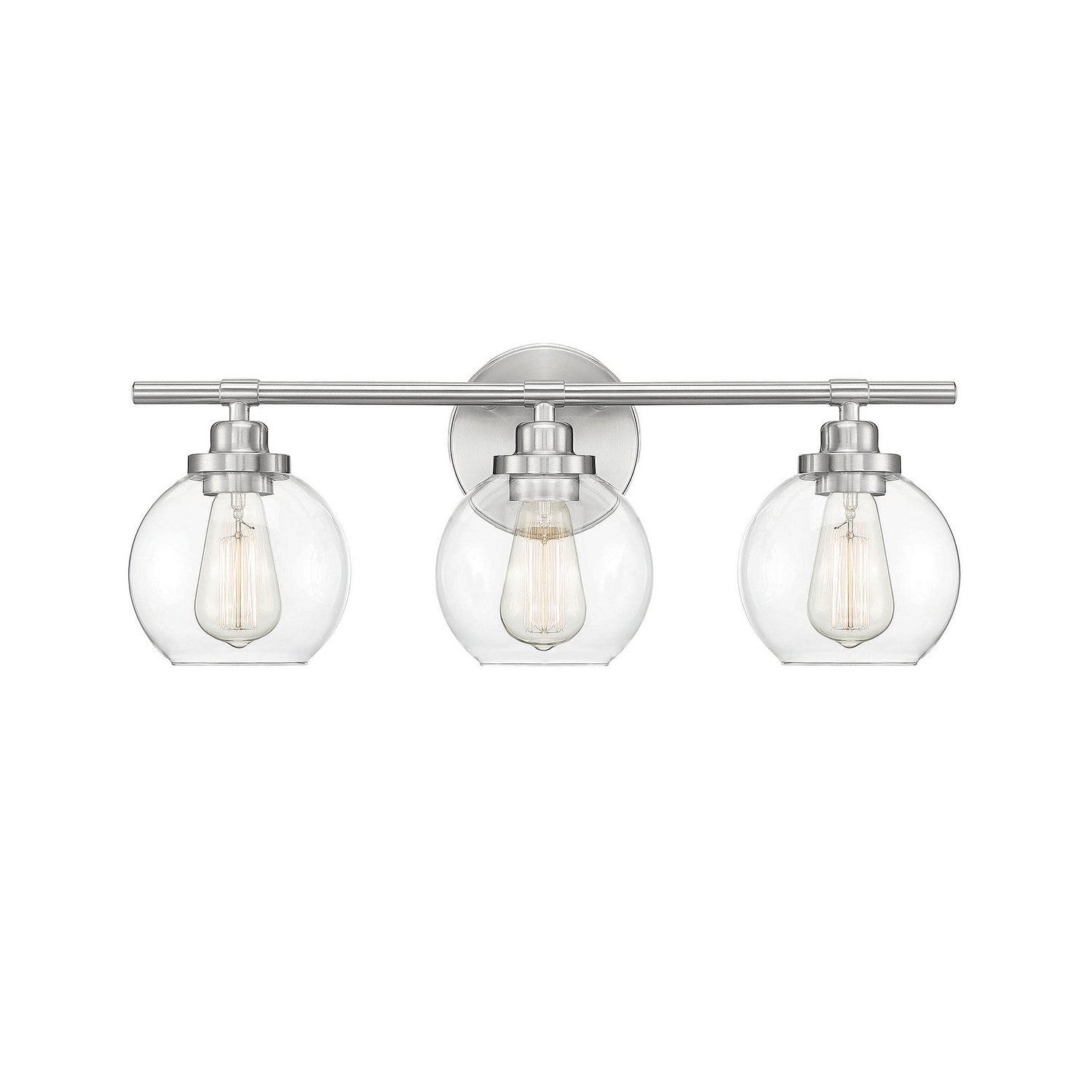 Savoy House - 8-4050-3-SN - Three Light Bath Bar - Carson - Satin Nickel