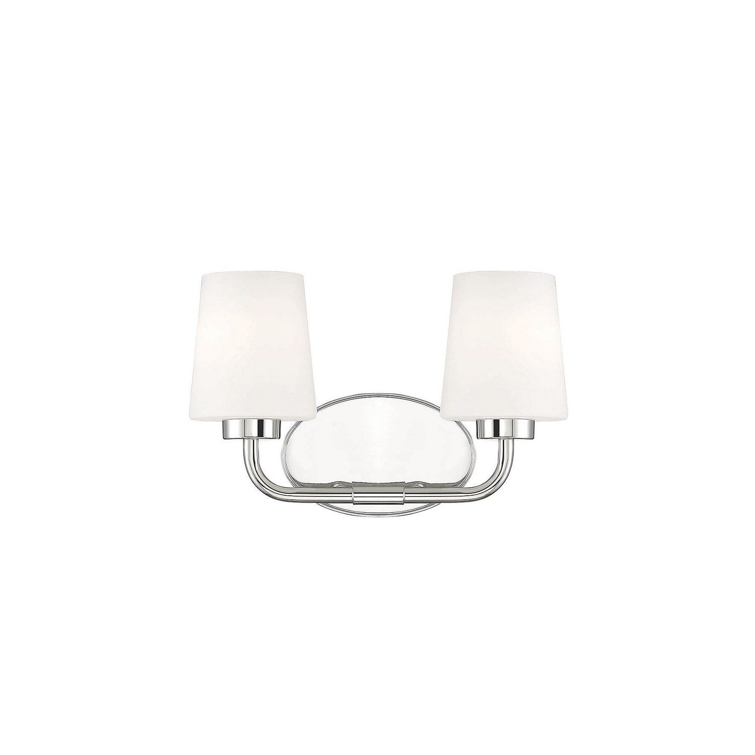 Savoy House - 8-4090-2-109 - Two Light Bath Bar - Capra - Polished Nickel