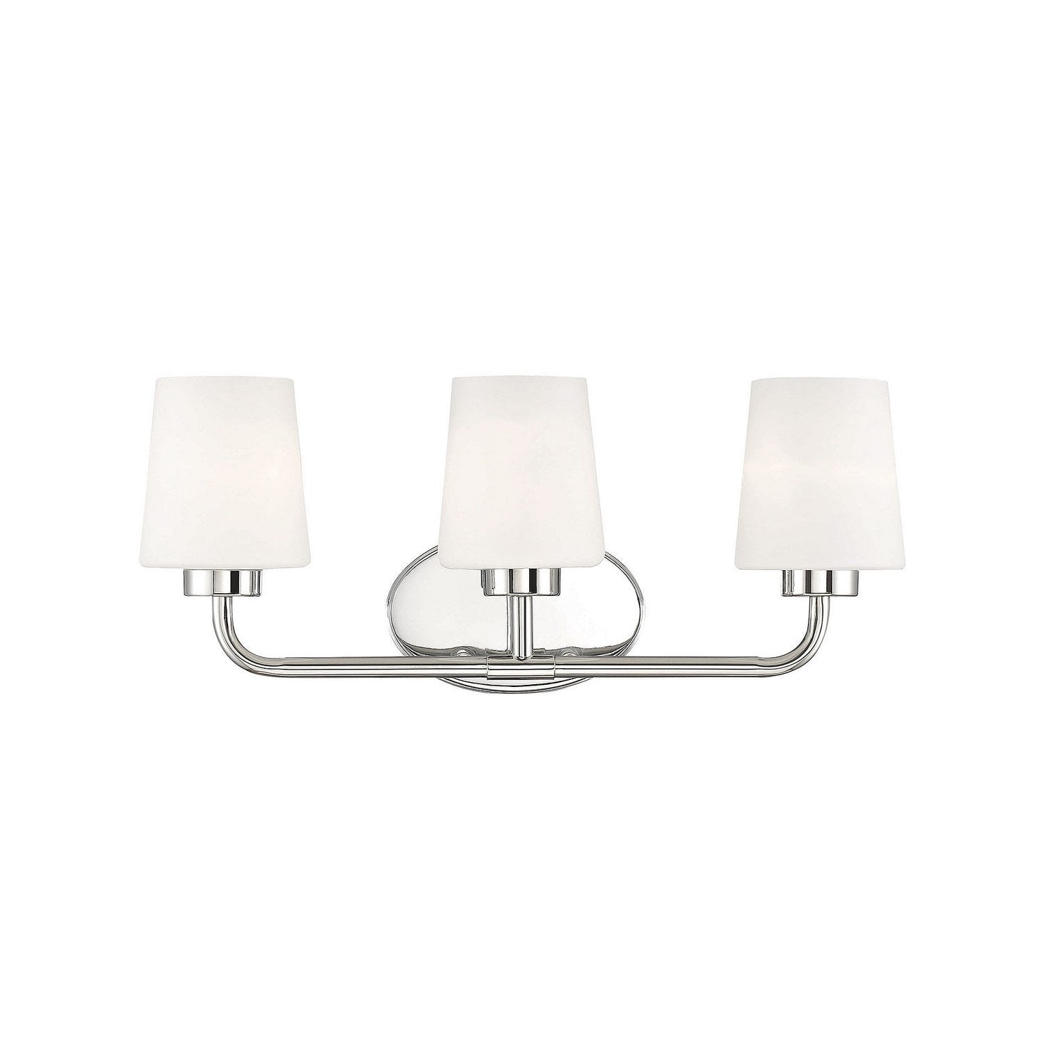 Savoy House - 8-4090-3-109 - Three Light Bath Bar - Capra - Polished Nickel