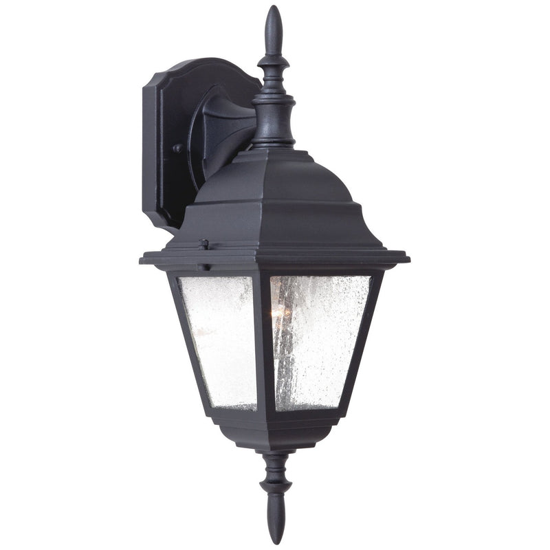 Minka-Lavery - 9067-66 - One Light Wall Mount - Bay Hill - Coal