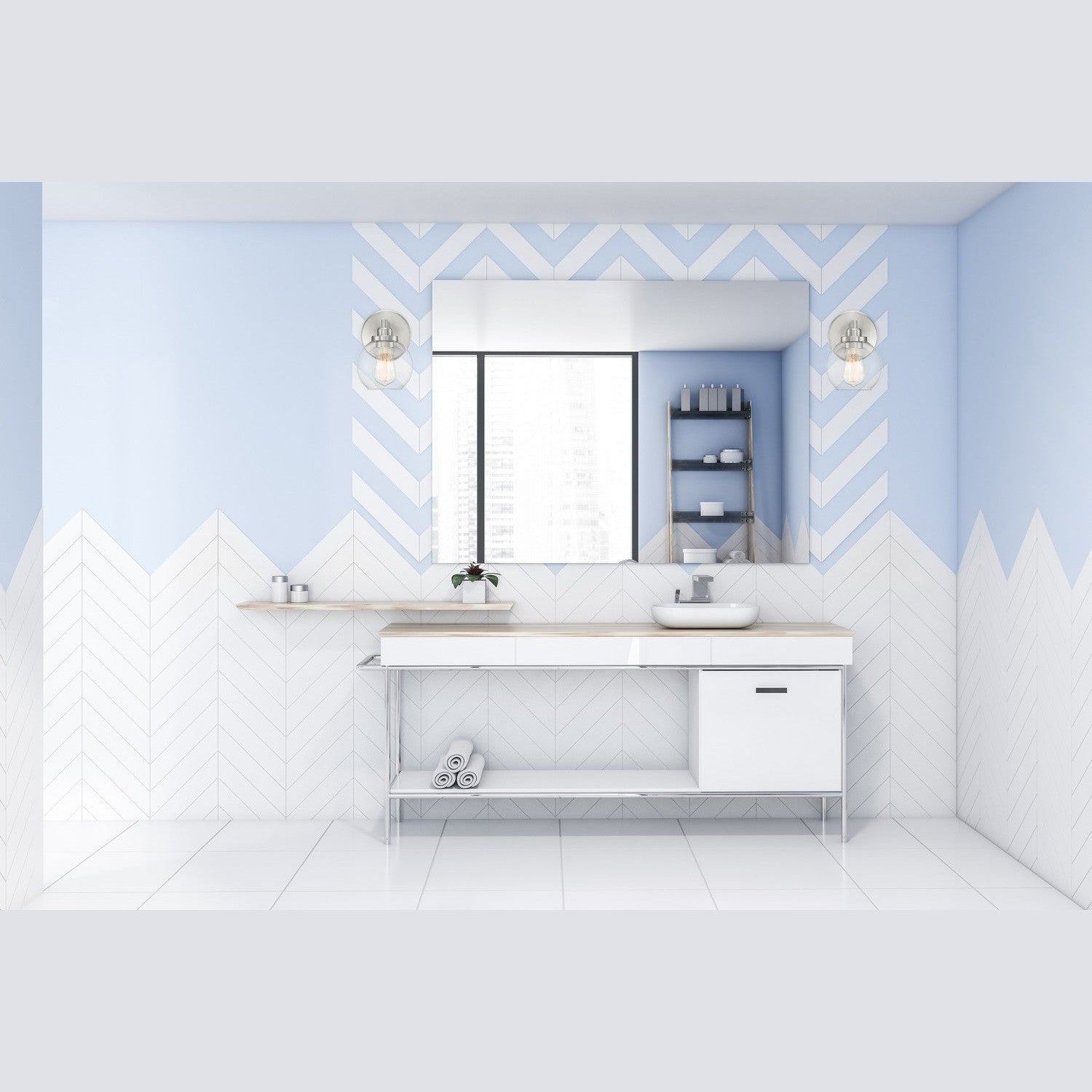 Savoy House - 9-4050-1-SN - One Light Bath - Carson - Satin Nickel