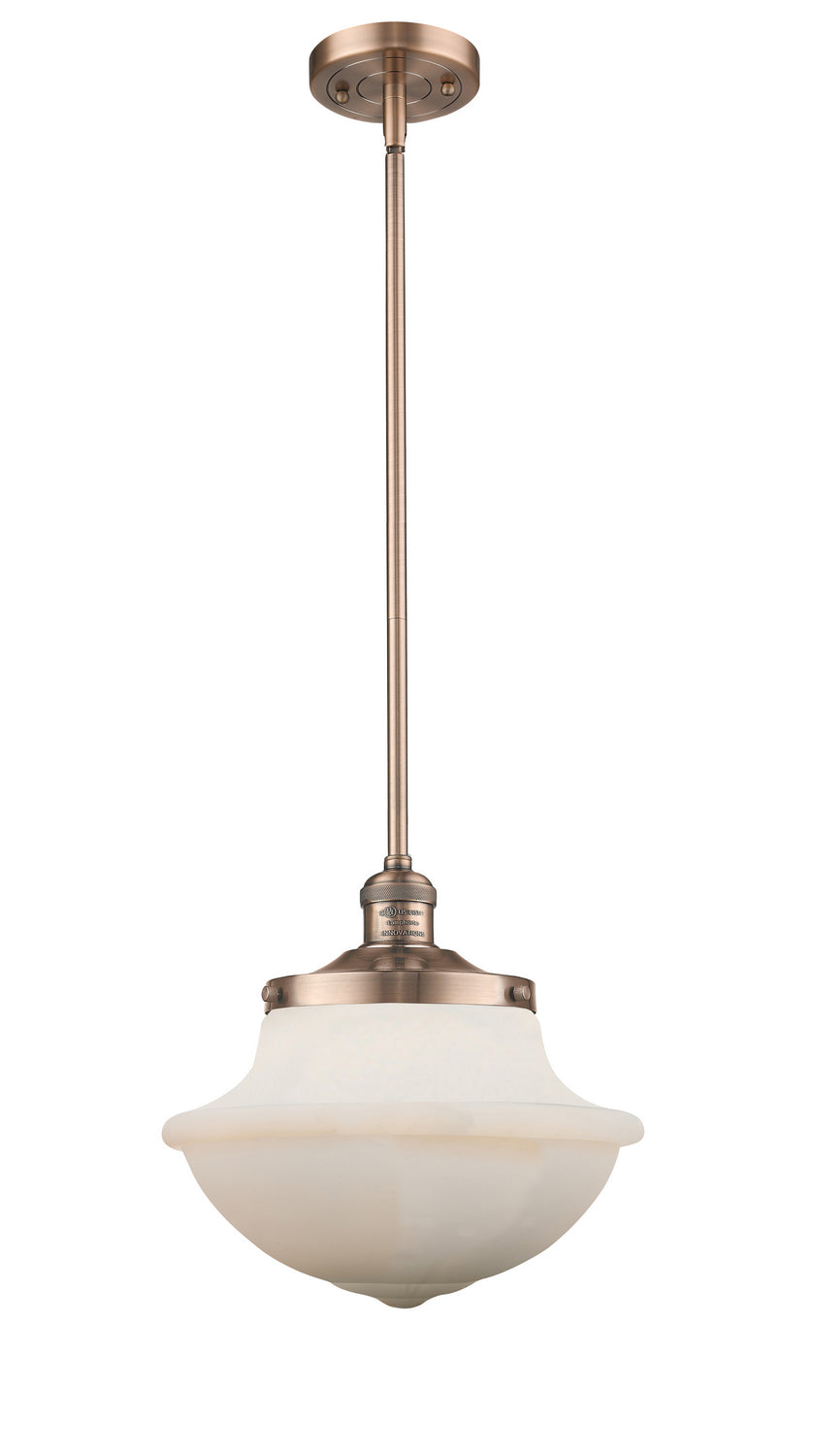 Innovations - 201S-AC-G541 - One Light Mini Pendant - Franklin Restoration - Antique Copper