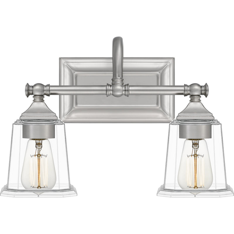 Quoizel - NLC8602BN - Two Light Bath - Nicholas - Brushed Nickel