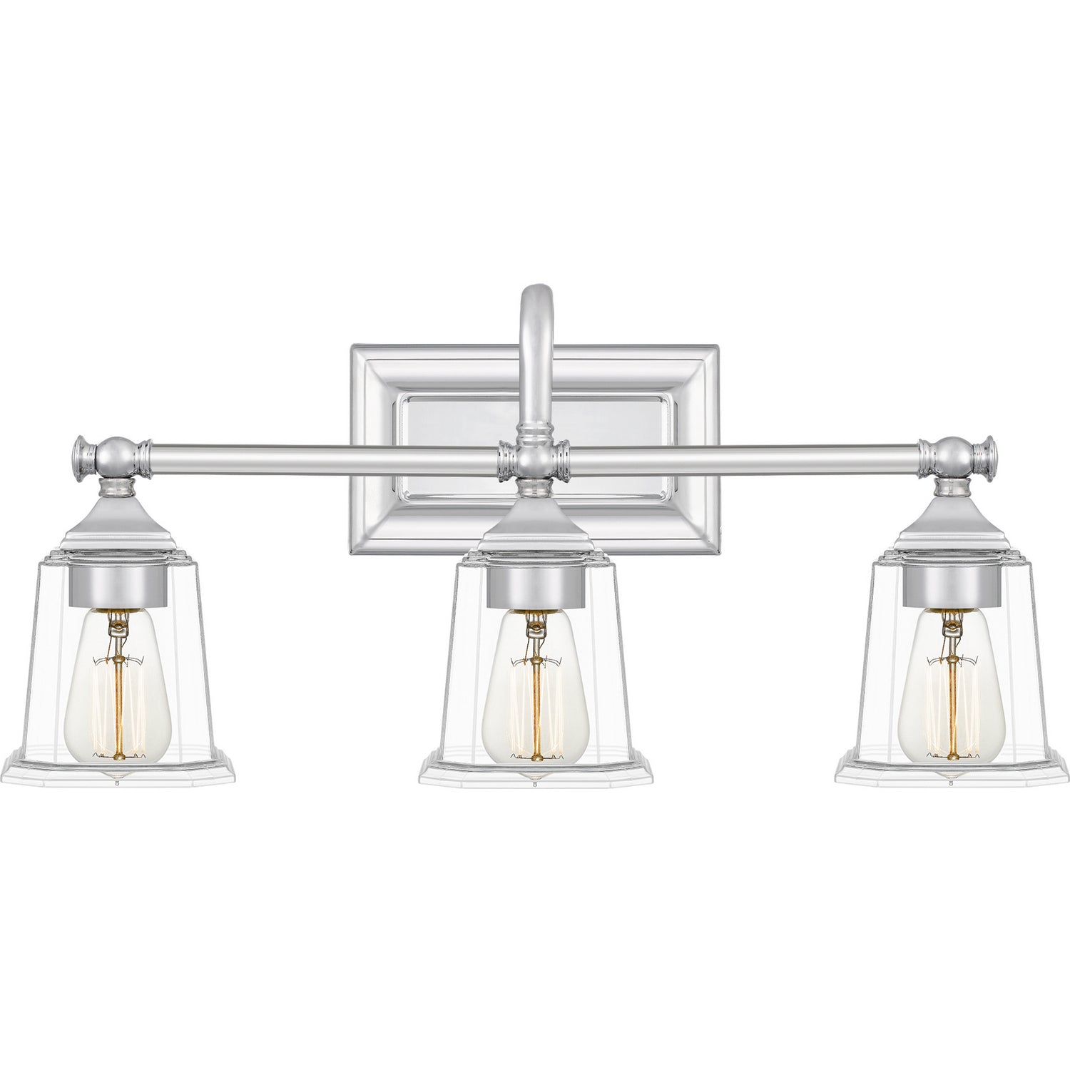 Quoizel - NLC8603C - Three Light Bath - Nicholas - Polished Chrome