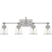 Quoizel - NLC8604BN - Four Light Bath - Nicholas - Brushed Nickel