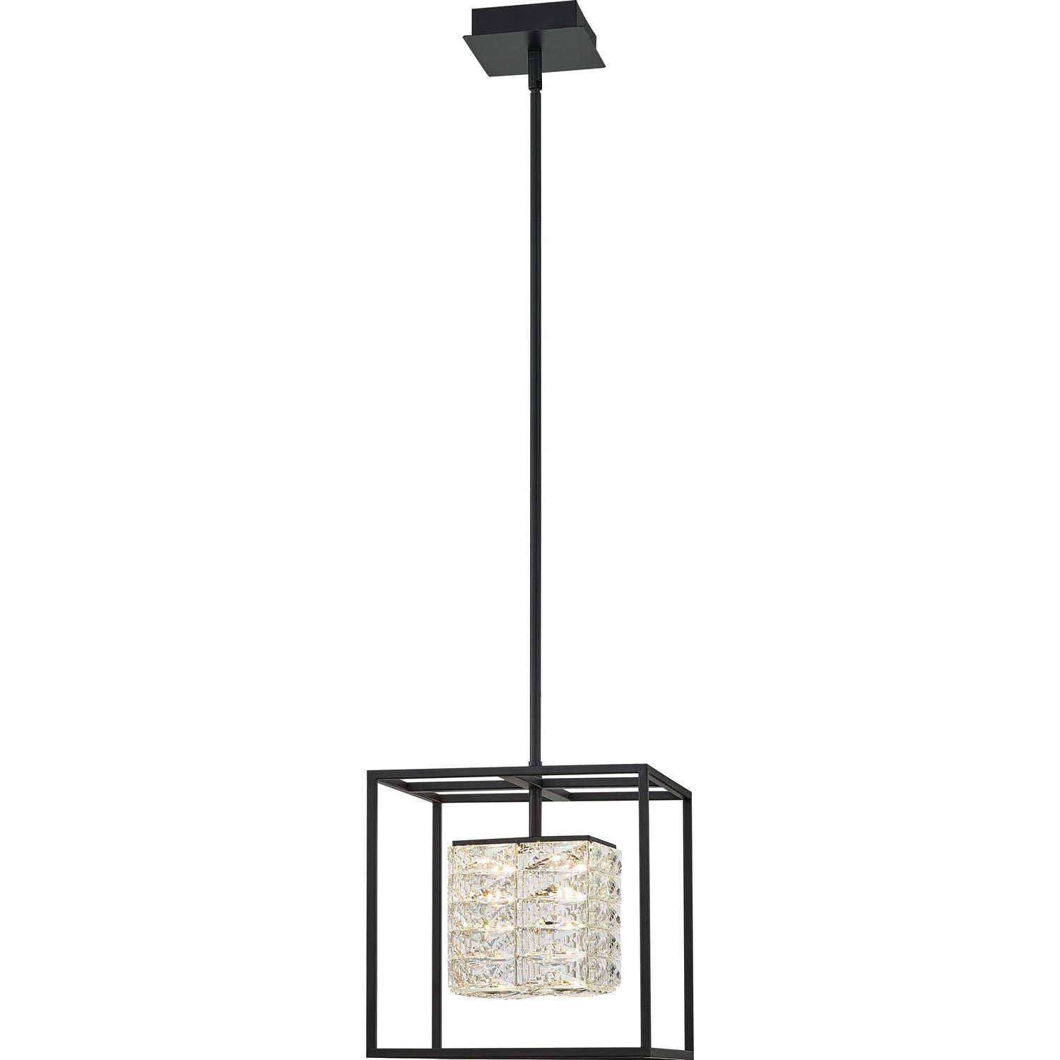 Quoizel - PCDZ2812MBK - LED Pendant - Dazzle - Matte Black
