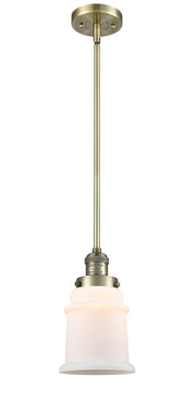 Innovations - 201S-AB-G181 - One Light Mini Pendant - Franklin Restoration - Antique Brass