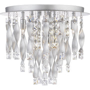 Quoizel - PCTK1616C - Six Light Flush Mount - Twinkle - Polished Chrome