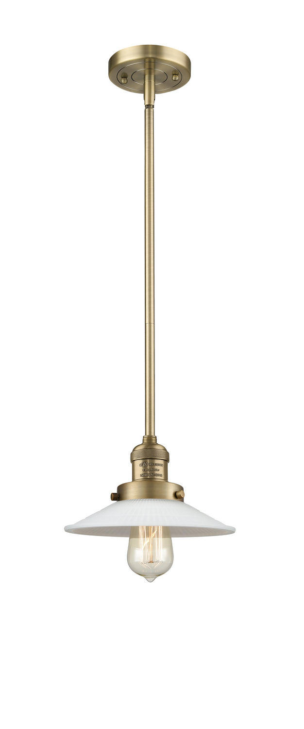 Innovations - 201S-BB-G1 - One Light Mini Pendant - Franklin Restoration - Brushed Brass