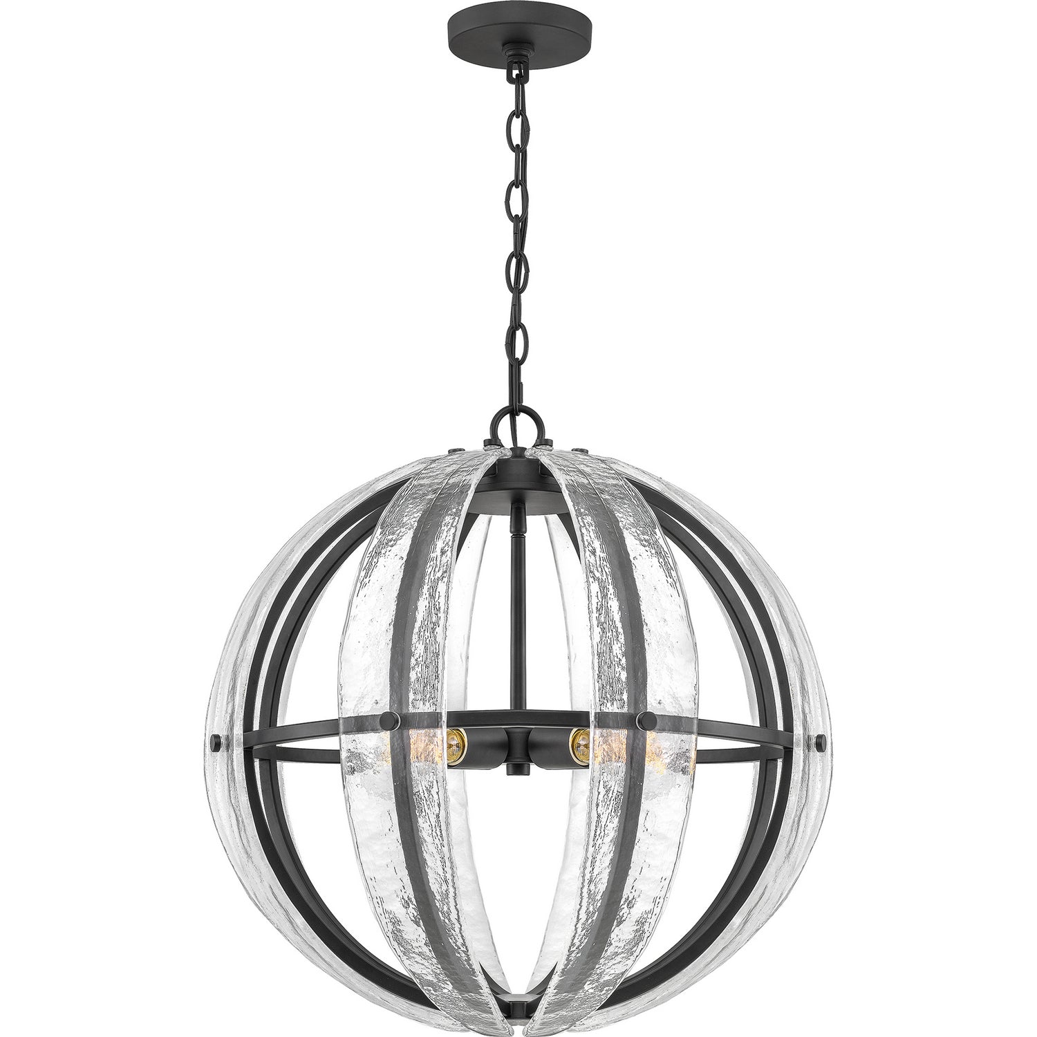 Quoizel - QOP5179MBK - Four Light Pendant - Dre - Matte Black
