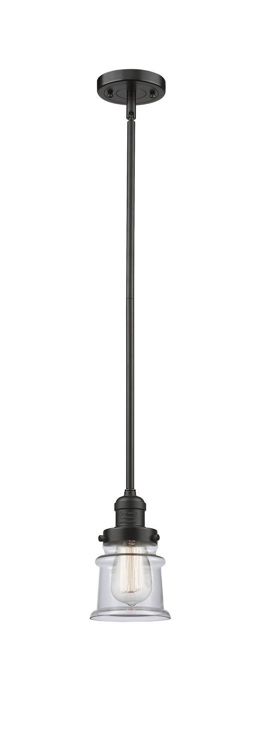 Innovations - 201S-OB-G182S - One Light Mini Pendant - Franklin Restoration - Oil Rubbed Bronze