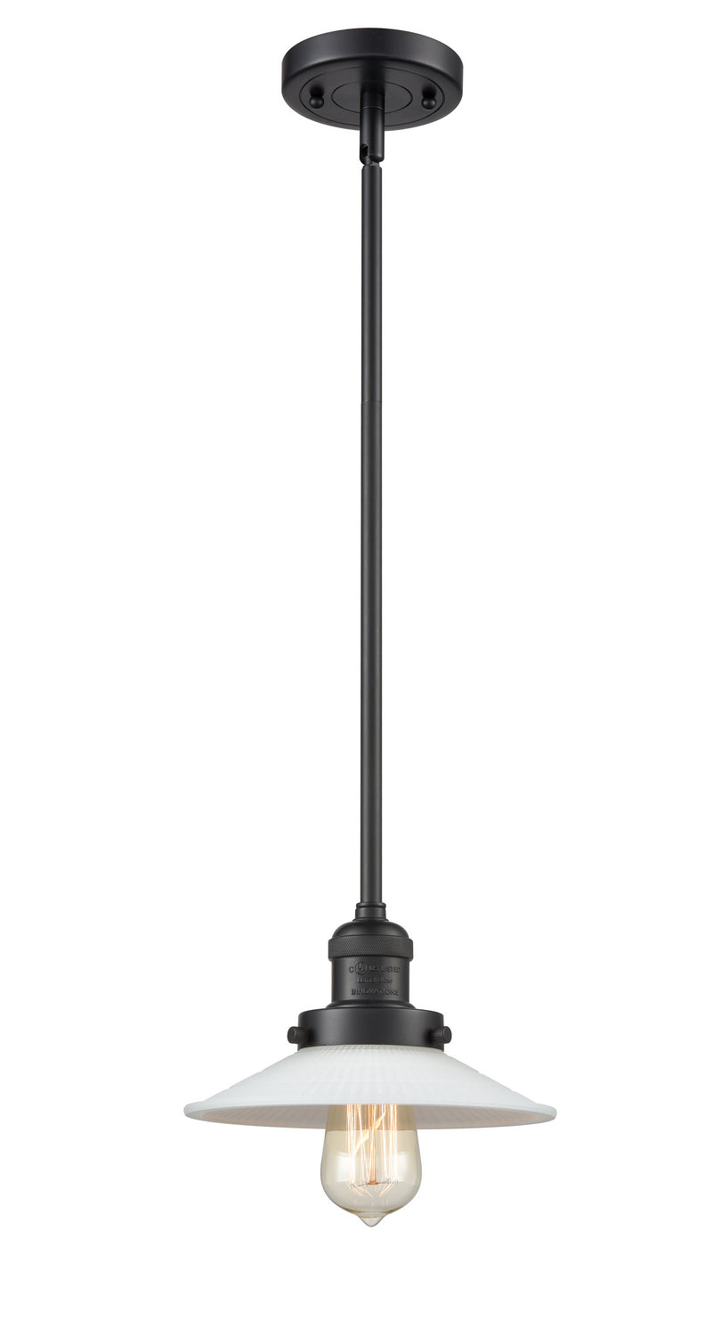 Innovations - 201S-BK-G1 - One Light Mini Pendant - Franklin Restoration - Matte Black