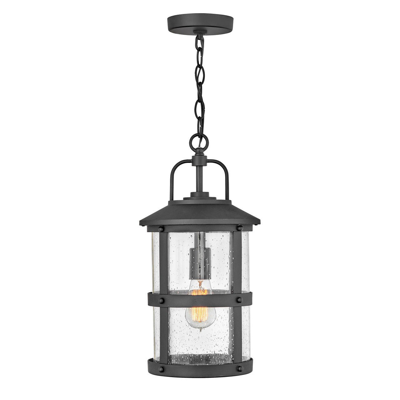 Hinkley - 2682BK - LED Hanging Lantern - Lakehouse - Black