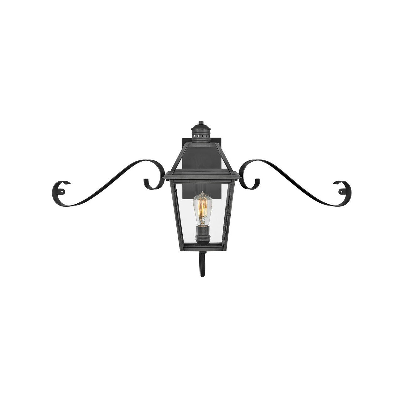 Hinkley - 2770BLB-SCR - LED Outdoor Lantern - Nouvelle - Blackened Brass