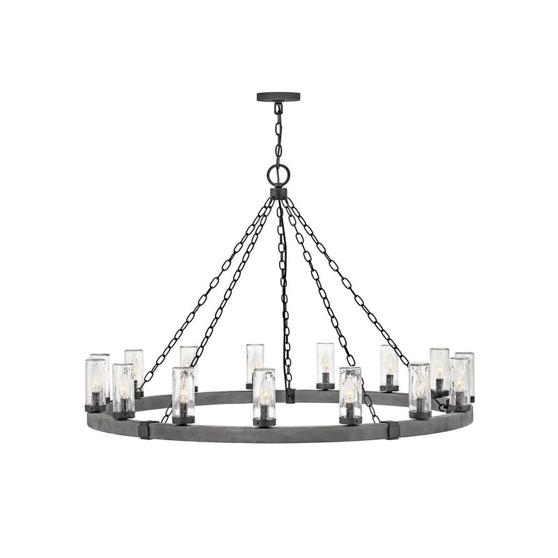 Hinkley - 29209DZ-LL - LED Chandelier - Sawyer - Aged Zinc