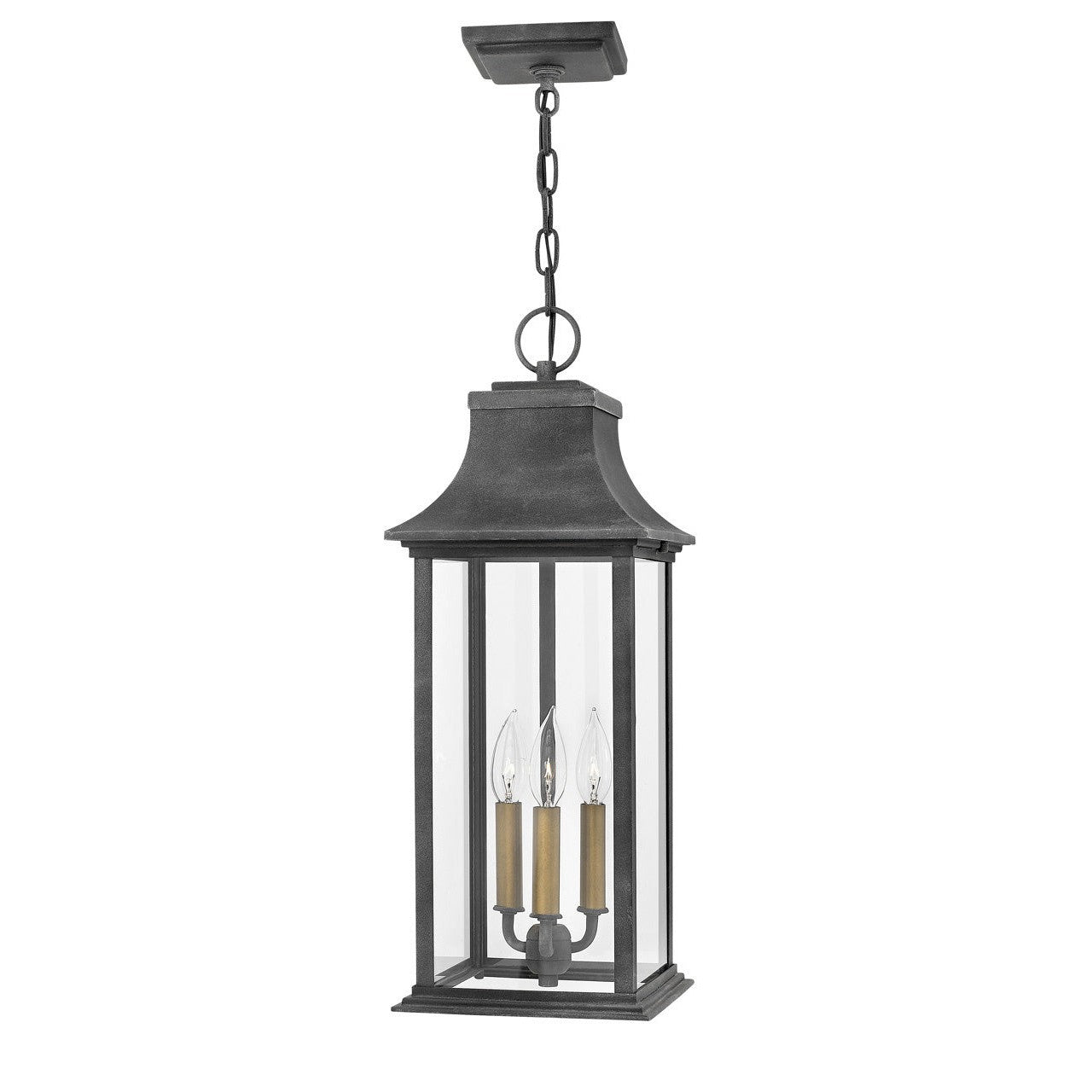 Hinkley - 2932DZ-LL - LED Outdoor Lantern - Adair - Aged Zinc