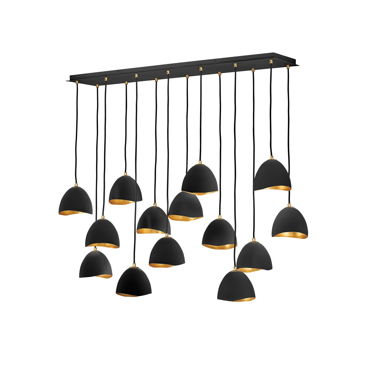 Hinkley - 35909SHB - LED Chandelier - Nula - Shell Black