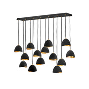 Hinkley - 35909SHB - LED Chandelier - Nula - Shell Black