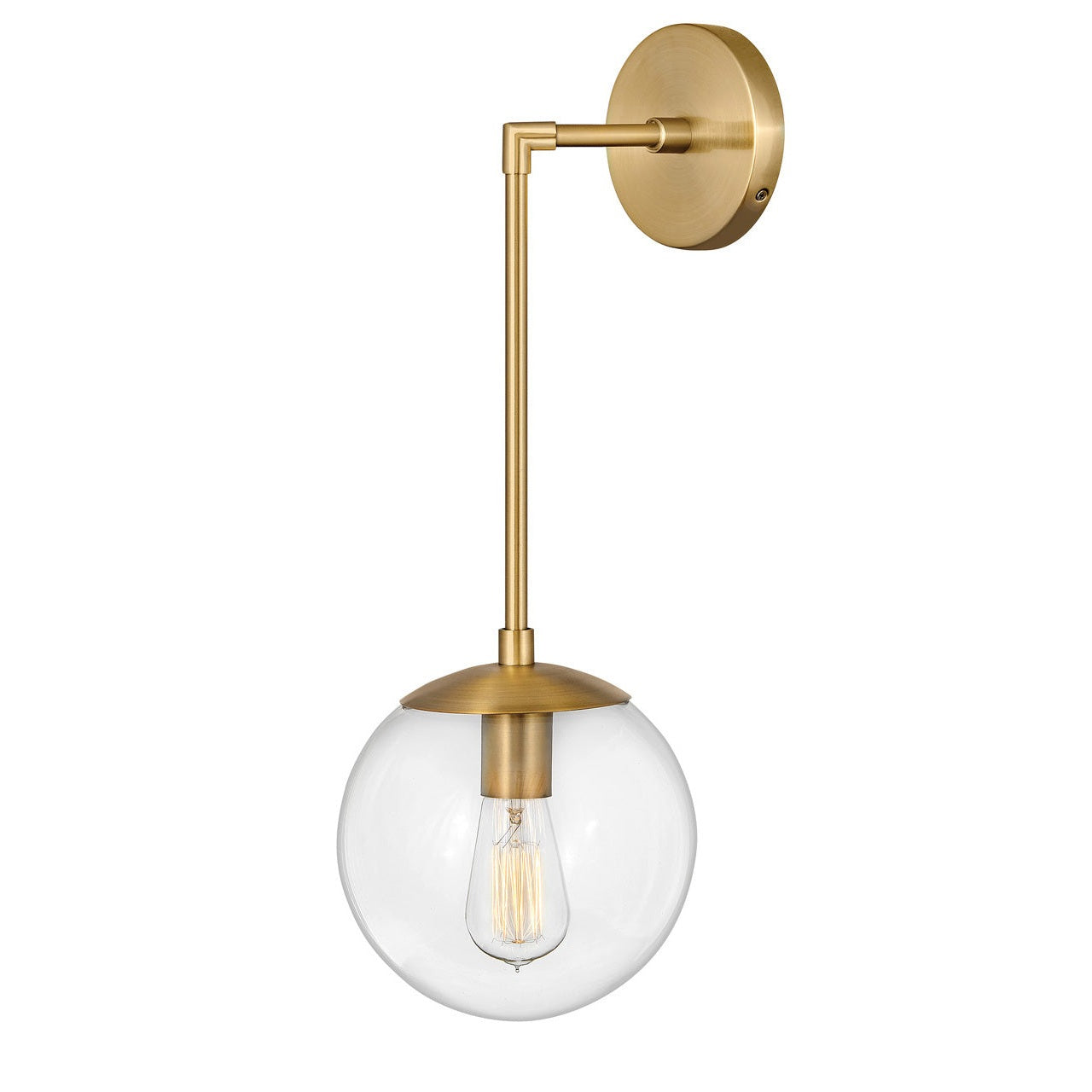 Hinkley - 3742HB - LED Pendant - Warby - Heritage Brass