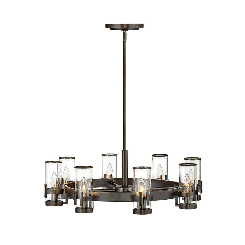 Hinkley - 38106BX - LED Chandelier - Reeve - Black Oxide