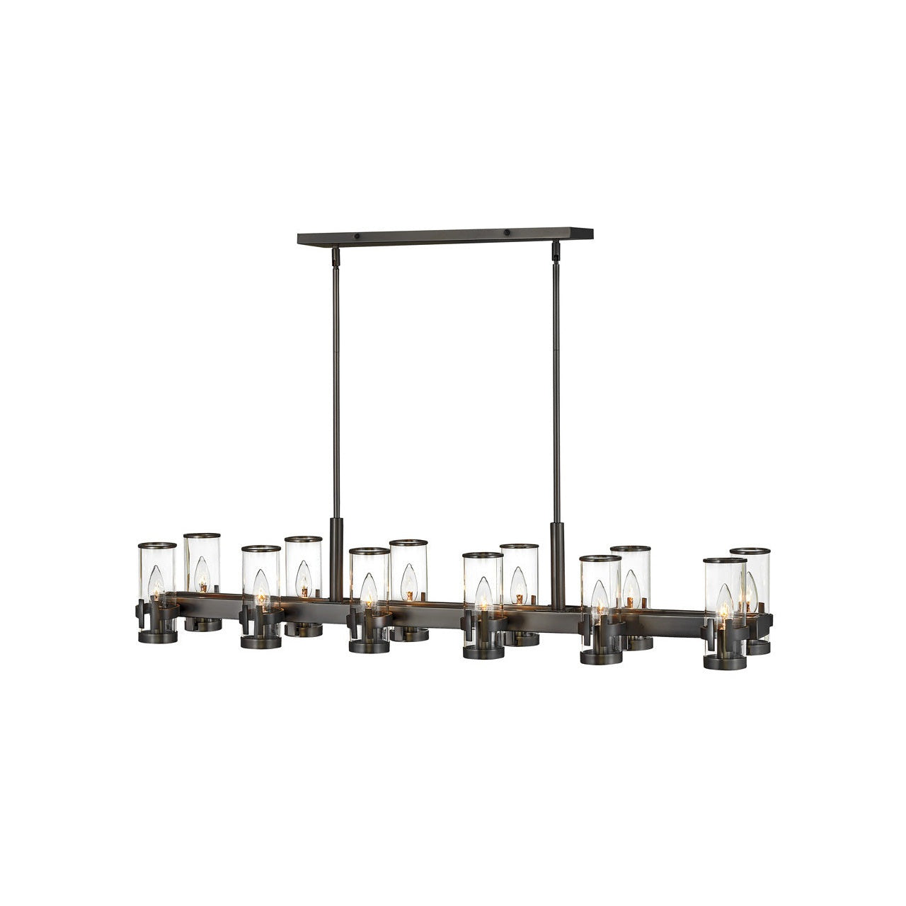 Hinkley - 38108BX - LED Chandelier - Reeve - Black Oxide