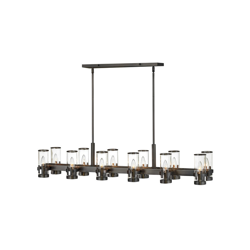 Hinkley - 38108BX - LED Chandelier - Reeve - Black Oxide