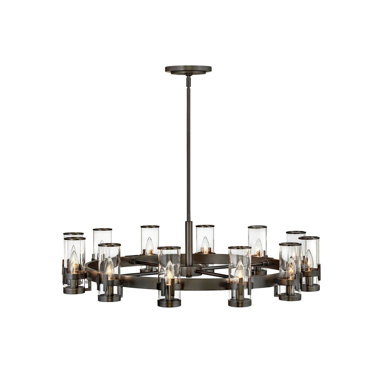 Hinkley - 38109BX - LED Chandelier - Reeve - Black Oxide