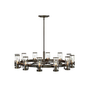 Hinkley - 38109BX - LED Chandelier - Reeve - Black Oxide