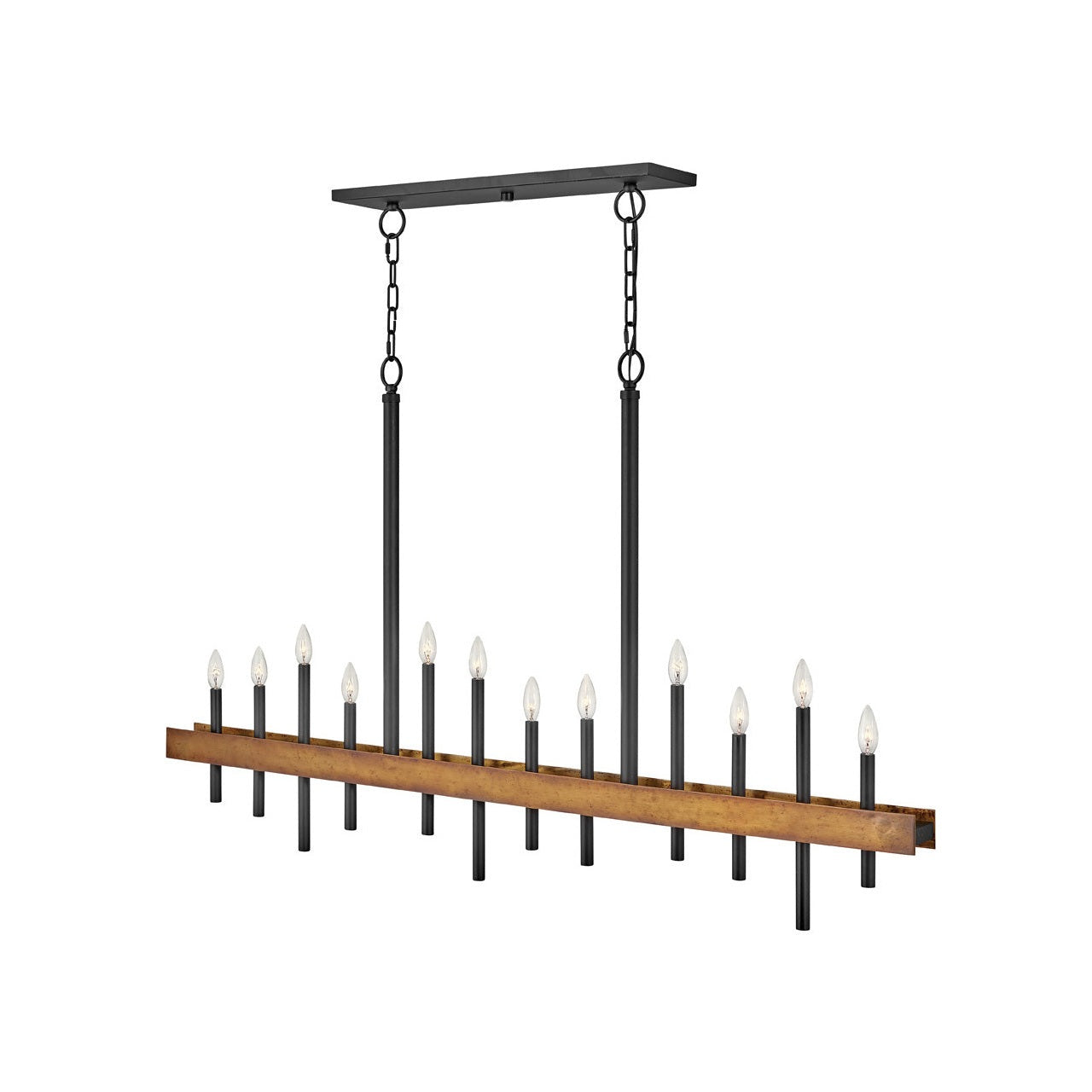 Hinkley - 3864WA - LED Chandelier - Wells - Weathered Brass