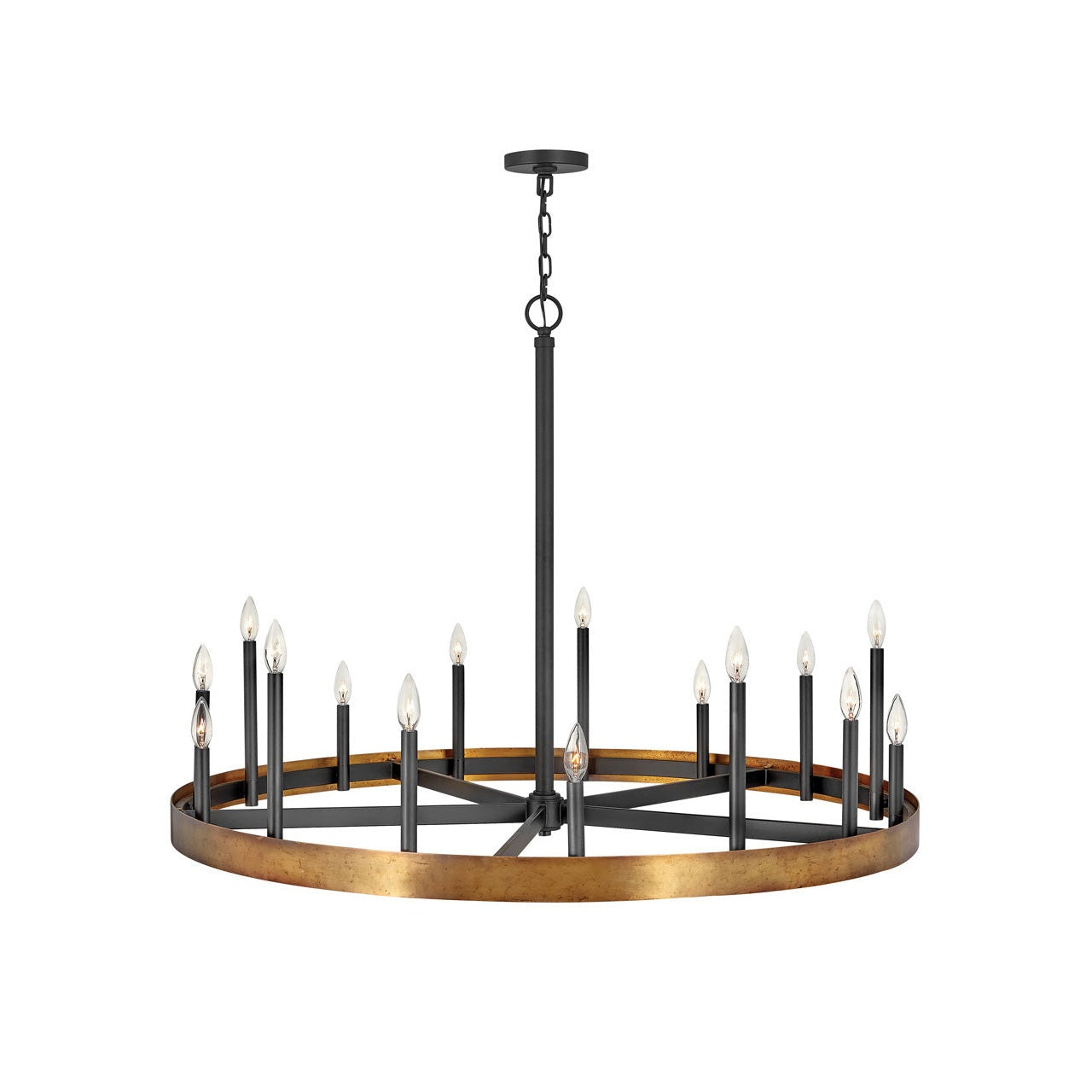 Hinkley - 3865WA - LED Chandelier - Wells - Weathered Brass
